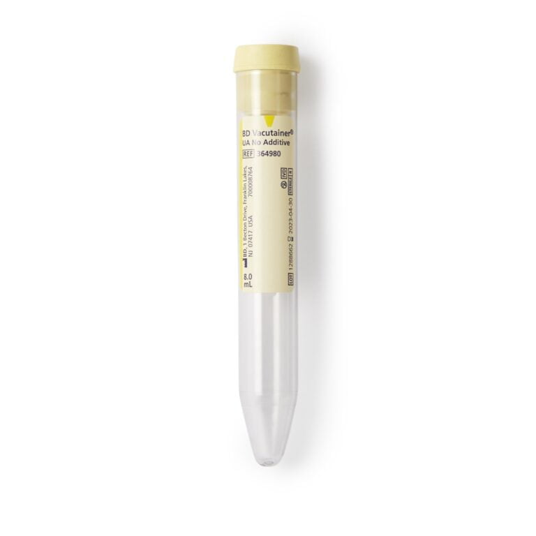 BD 364980 Vacutainer Urinalysis Tube Conical Bottom Plain 1000/CS