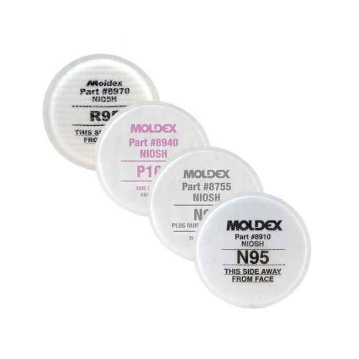 8940 Moldex P100 Particulate Filter Disks