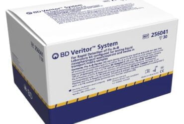 BD 256041 Rapid Test Kit BD Veritor™ System Infectious Disease Immunoassay Influenza A + B Nasopharyngeal Swab / Nasopharyngeal Wash / Nasopharyngeal Aspirate Sample 30 Tests