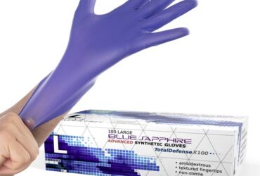 Drehealth Sapphire Large Latex And Pwder Free Gloves 200/Box