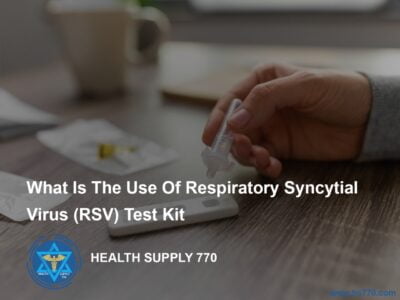 What is the use of respiratory syncytial virus (RSV) test kit?