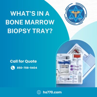 What is in a Bone Marrow Biopsy Tray?