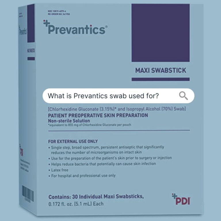 What is Prevantics Swab Used for?
