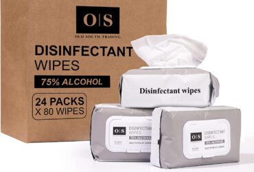 Old South Trading Disinfecting Alcohol Wipes - 1 Case/24 Packs (1,920 Wipes