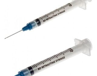 BD 305271 Integra Safety Syringe w/Ndl 3ml 23 Gauge 1 Inch 400/CS