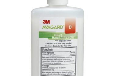 3M 9221 Hand Sanitizer Avagard D 3 oz. Ethyl Alcohol Gel Bottle 48/CS