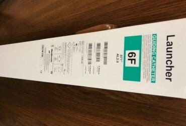 LA6AL20 6Fr LAUNCHER Guide Catheter Amplatz Left ID 0.071 AL2 .071 100cm 52212