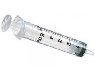 BD 309647 Syringe Only 5cc Slip Tip 500/CS