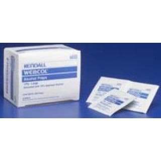 Covidien 5110 - Prep Pad Alcohol Webcol Large 2 Ply Nonwoven 200/Bx, 20 BX/CA