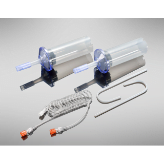 Covidien 800096 Covidien 800096 - SYRINGE, POWER INJECTOR, 200ML, PREFIL, 50/BX - Image 1