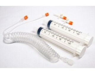 Covidien 801800 - SYRINGE, OPTISTAR, 60ML, W/TUBING 90", 50/CS
