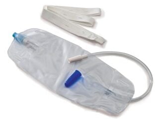 Covidien 8887601121 - Dover Urine Leg Bag, 17 oz (500 mL)