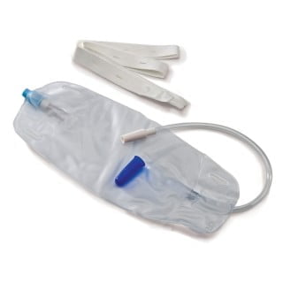 Covidien 8887601121 - Dover Urine Leg Bag, 17 oz (500 mL) Covidien 8887601121 - Dover Urine Leg Bag, 17 oz (500 mL)