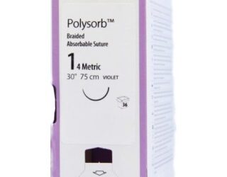 Covidien CL865 - SUTURE, POLYSORB 1 30 VIOLET GS-25, 36/BX