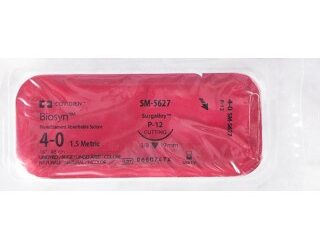 Covidien SM5627 - Suture Biosyn Mono Ud P12 4-0 18" 12/BX