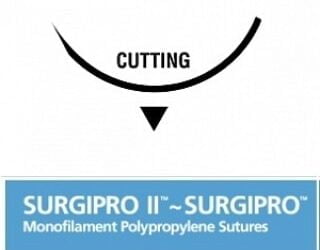 Covidien VP650MX - SUTURE, SURGIPRO-II, BLUE, 7/0, 30", CVL, 12/BX