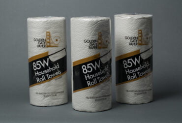 Golden Gate 2-Ply Recycled Kitchen Roll Towel 2-Ply, 85shts, 30rolls