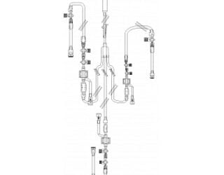 ICU Medical 425900408 - 3 DT, SQ, 72, 12, EACH