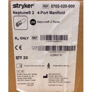 Stryker 0700020000 - MANIFOLD, 4 PORT, WASTE MANAGEMENT, STD, 10/PK