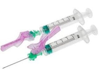 BD 305784 Syringe 3cc LL 21 Gauge 1-1/2 Inch Eclipse Dtch Ndl 300/CS