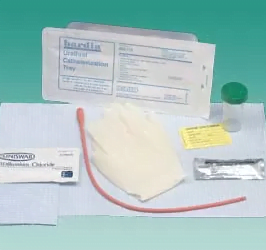 Bard #802214 Intermittent Catheter Tray Bardia® Round Hollow Tip 14 Fr. Without Balloon Vinyl 20/CS