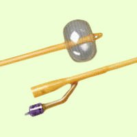 Bard 663522 Nephrostomy Catheter Bardex® 2-Way Short-Tip Council 5 cc Balloon 14 Fr. Latex