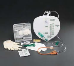 Bard 899918 Indwelling Catheter Tray Advance Lubricath® Foley 18 Fr. 5 cc Balloon Latex 10/CS
