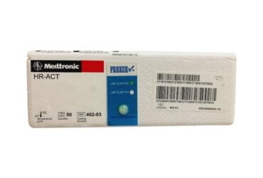 Medtronic 402-03 Cartridge Clotting Time HR-Acturating 50/PK