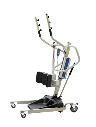 Invacare Reliant Battery Powered Stand-Up Patient Lift with Manual Low Base, 350 lb. Weight Capacity, RPS350-1