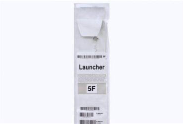 Medtronic LA5JR40 - 5 Fr JR 4.0 Right Standard Launcher Coronary Guide Catheter