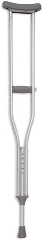 Professional-grade Adjustable Aluminum Underarm Crutches for Adultsf - Image 6