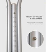 Professional-grade Adjustable Aluminum Underarm Crutches for Adultsf - Image 3