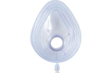 McKesson 711 Anesthesia Mask McKesson Elongated Style Adult Medium Hook Ring 30/CS