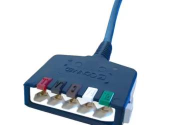 ConMed D-Series Individually Shielded 5-Lead ECG Safety Cable System EACH