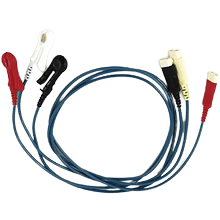ConMed D Series 3 Lead Grabber Style Shielded Safety Leadwires 3/PK