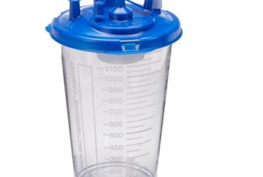 Cardinal 65651-212 Rigid Suction Canister Medi-Vac® Guardian™ 1200 mL Sealing Lid 40/CS