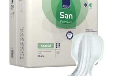 Abena 1000021314 Incontinence Liner San Premium Special 14.5 X 28.7 Inch Heavy Absorbency Fluff / Polymer Core One Size Fits Most 120/CS