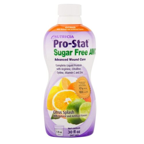 78383 Nutricia 78383 Oral Supplement Pro-Stat® AWC Citrus Splash Flavor Liquid 30 oz. Bottle 4/CS - Image 1