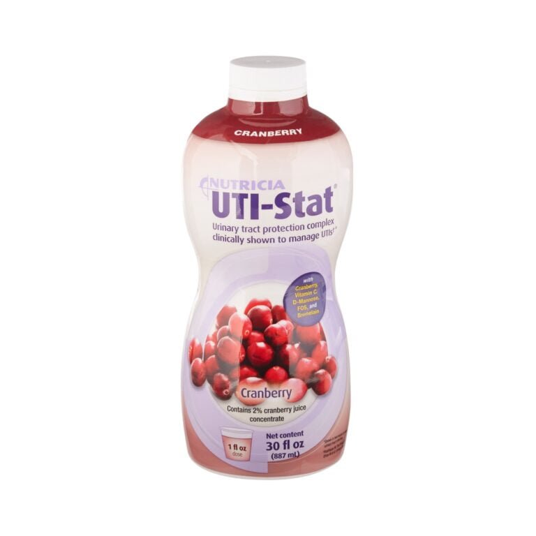 Nutricia 78387 UTI-Stat Oral Supplement, Cranberry Flavor, Liquid 30 Ounce Bottle 4/CS