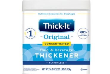 Kent Precision Foods J587-C6800 Thick-It Original Concentrated Food and Beverage Thickener: 15 Calories, 36 oz, Canister, Unflavored, 6/CS