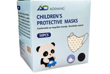 Aoshang Kids KN95 Face Mask with Ear Loop (50/BX)