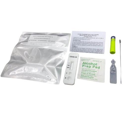 Premier Biotech RT-CV19-20 COVID-19 Test Kit IgG / IgM 20 Tests CLIA Waived Sample Dependent