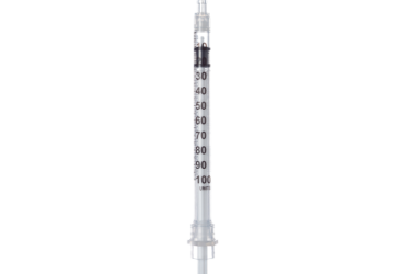 Sol-Millennium 100081IM Safety Insulin Syringe with Needle 1 mL 1/2 Inch 30 Gauge (1000/CS)