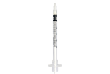 Sol-Millennium 100090IM Safety Tuberculin Syringe with Needle 0.5 mL 1/2 Inch 27 Gauge (1000/CS)