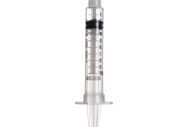Sol-Millennium 120008IM 10mL Luer Lock Safety Syringe w/o Needle (800/CS)