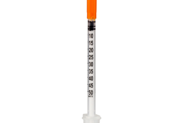 Sol-Millennium 1652712B Standard Insulin Syringe with Needle 0.5 mL 1/2 Inch 27 Gauge (1000/CS)