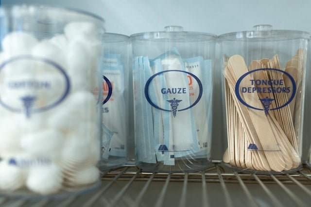 Storage of medical supplies