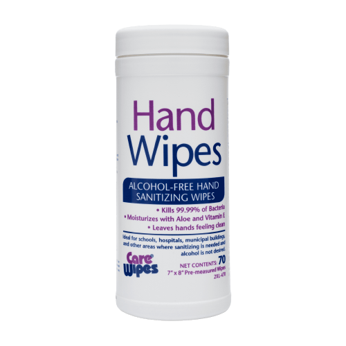 2XL-470 Alcohol-Free Hand Sanitizing Wipes