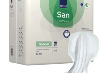 Abena 1000021314 Incontinence Liner Abena® San Premium Special 14.5 x 28.7 Inch Heavy Absorbency Fluff / Polymer Core One Size Fits Most (120/CS)
