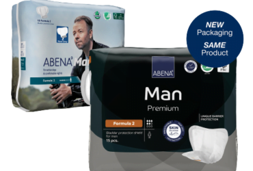 Abena 1000021336 Bladder Control Pad Abena® Premium Man 9 x 11.4 Inch Moderate Absorbency Fluff / Polymer Core Size 2 (180/CS)